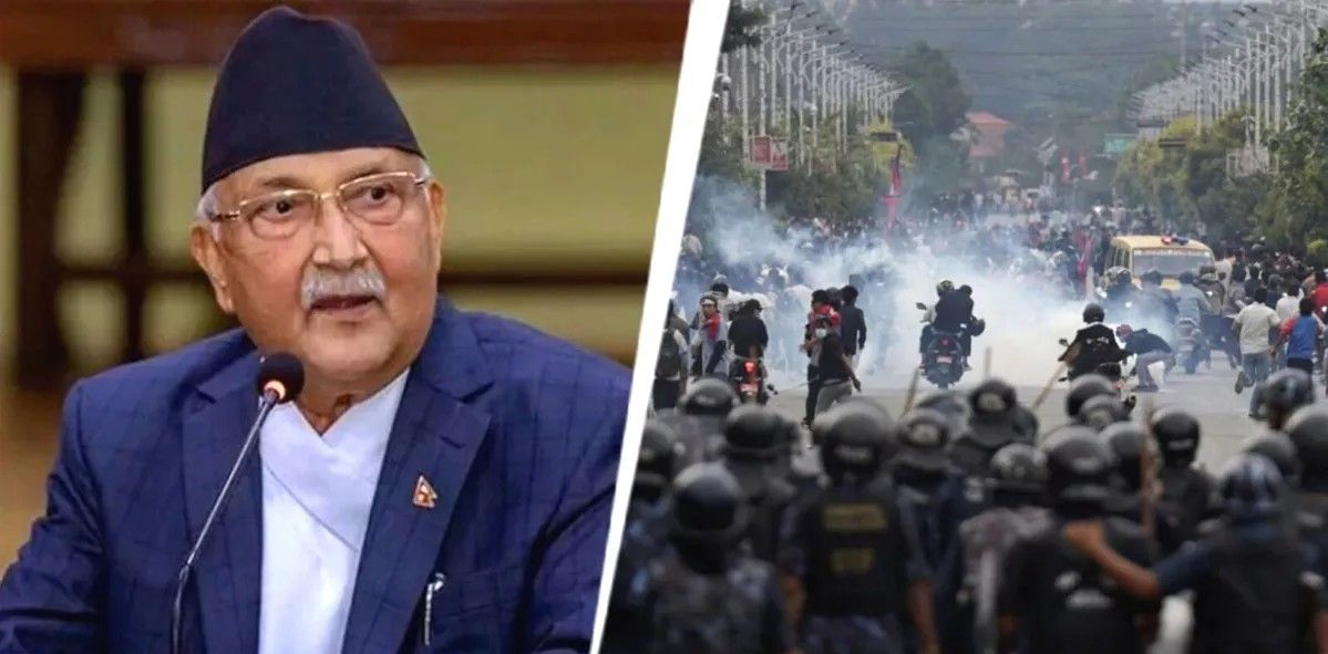 বিক্ষোভের মুখে নেপালের প্রধানমন্ত্রীর পদত্যাগ