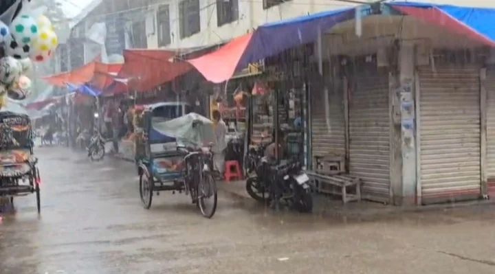 পটুয়াখালীতে দুই দিন ধরে ভারী বৃষ্টি অব্যাহত