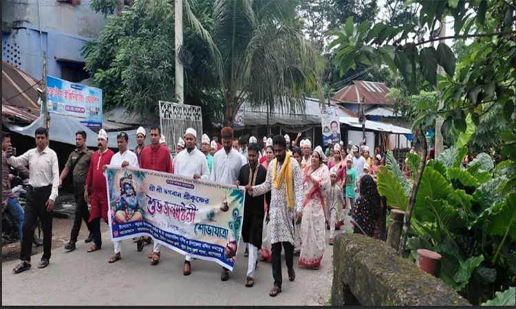 বাগেরহাটে সাড়ম্বরে জন্মাষ্টমী পালিত