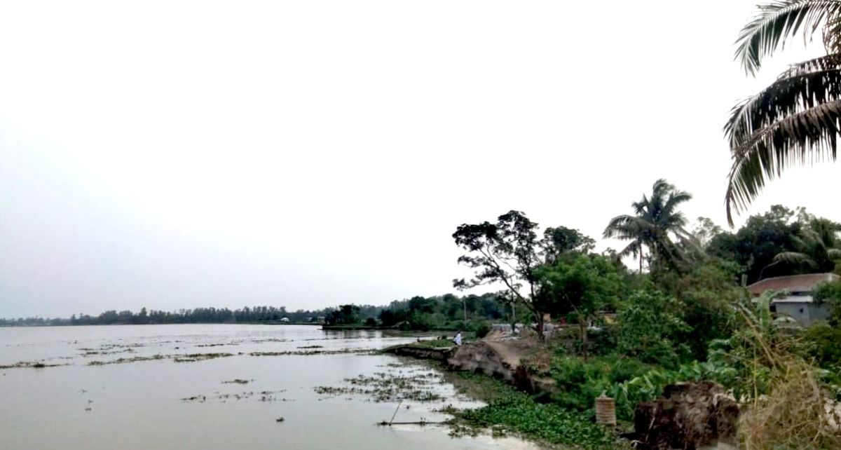 যমুনায় পানি বৃদ্ধিতে তলিয়ে যাচ্ছে ফসলি জমি