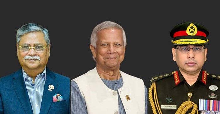 রাষ্ট্রপতি ও প্রধান উপদেষ্টার সঙ্গে সেনাপ্রধানের সাক্ষাৎ
