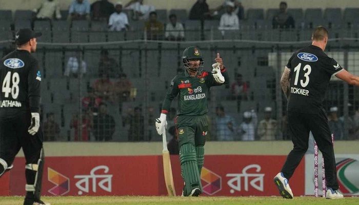দ্বিতীয় সারির নিউজিল্যান্ডের কাছেই হারল টাইগাররা