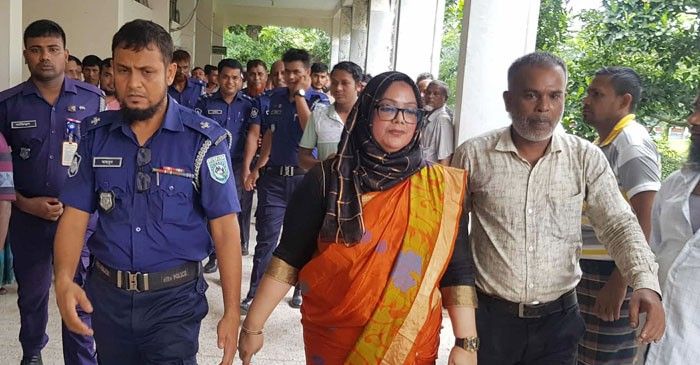 কুড়িগ্রামের সাবেক ডিসি সুলতানা পারভীন কারাগারে