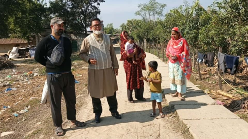 নওগাঁর সাপাহার সদর ইউপি- রাস্তা- ঘাটের উন্নয়ন