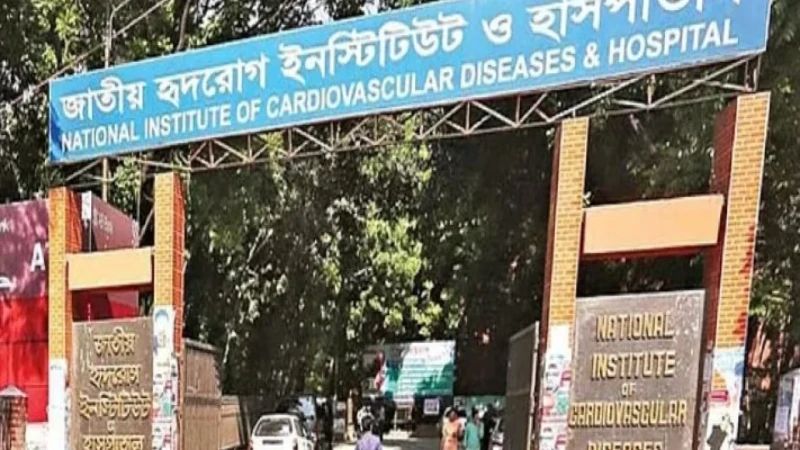 হাদির মরদেহ রাখা হয়েছে হৃদরোগ ইনস্টিটিউটে