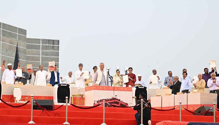 জুলাই সনদের অঙ্গীকারনামায় যা আছে