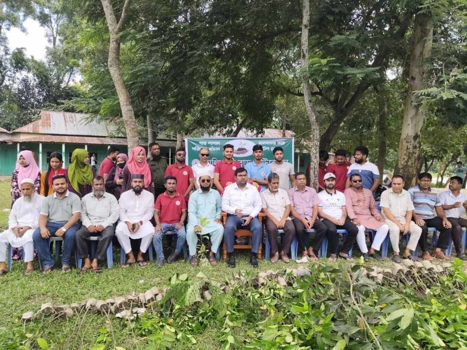 কালিহাতী ব্লাড ফাউন্ডেশন এর উদ্যোগে বৃক্ষরোপন কর্মসূচি