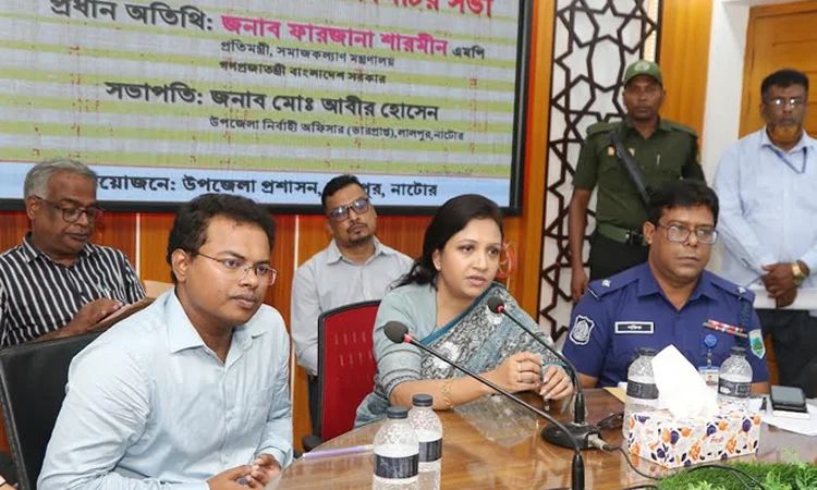 পদ্মার চরে জীবন ও সম্পদের নিরাপত্তা নিশ্চিত করবে সরকার: সমাজকল্যাণ প্রতিমন্ত্রী