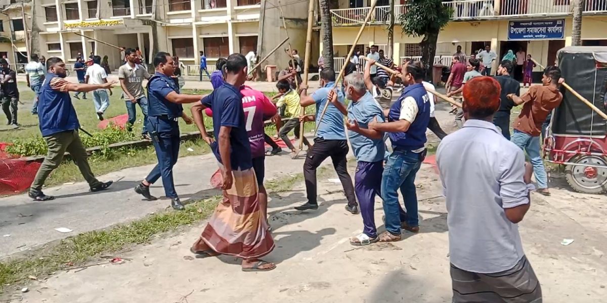 মাদারীপুর বিএনপির দুই প্রার্থীর কর্মী-সমর্থকদের সংঘর্ষ