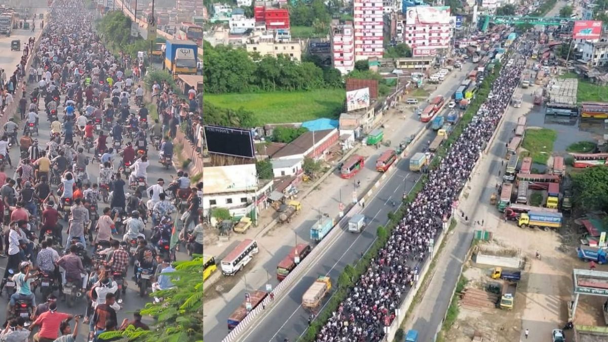 কুমিল্লা বিভাগের দাবিতে ৫ হাজার মোটরসাইকেলের শোভাযাত্রা