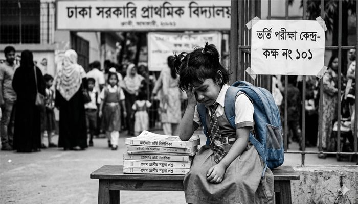 ভর্তি যুদ্ধ : শিশুদের শৈশব রক্ষার লড়াই !