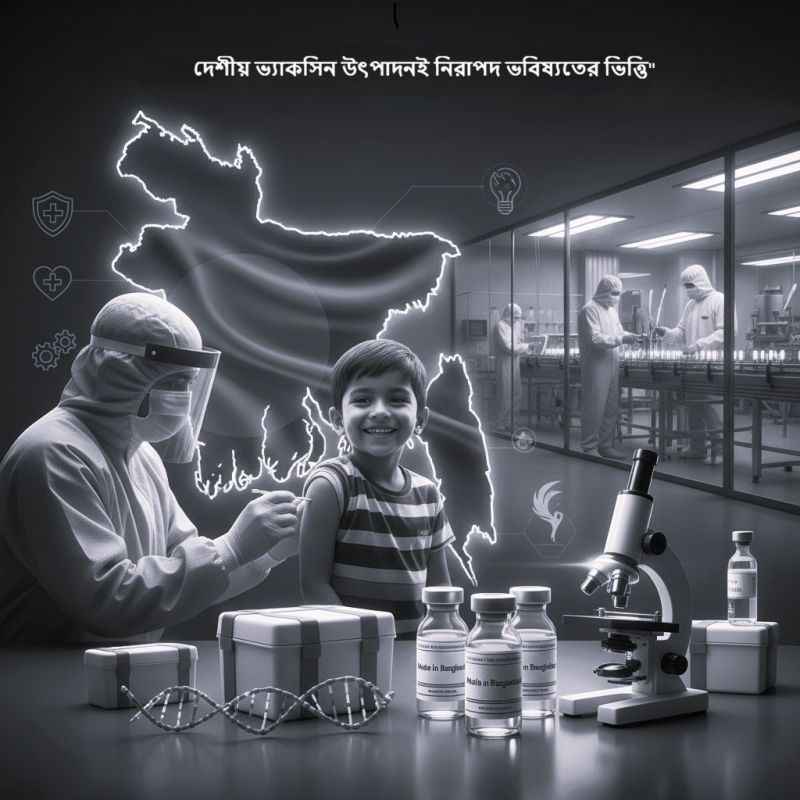 উন্নয়নশীল দেশের বাস্তবতায় দেশীয় ভ্যাকসিন উৎপাদনের এখনই সময়