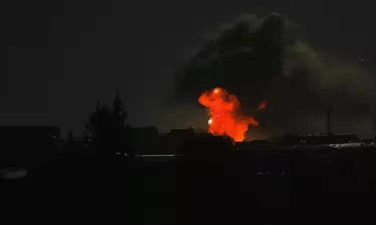 ইউক্রেনের রাজধানী কিয়েভে বিস্ফোরণের শব্দ