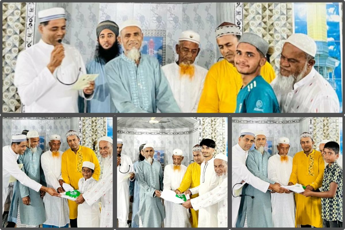 গজারিয়ায় যুব সমাজকে নামাজের প্রতি উৎসাহিত করার প্রত্যয়ে ব‍্যতিক্রমী উদ্যোগ