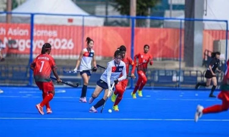 কোরিয়ার কাছে ৮-০ গোলে হারল বাংলাদেশ নারী দল