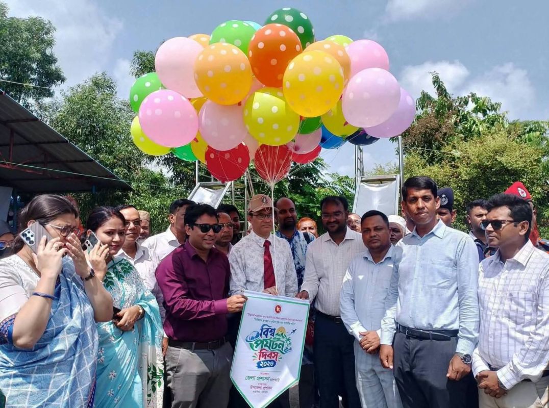 ঝালকাঠির ছৈলার চরে বিশ্ব পর্যটন দিবস পালন জেলা প্রশাসনের