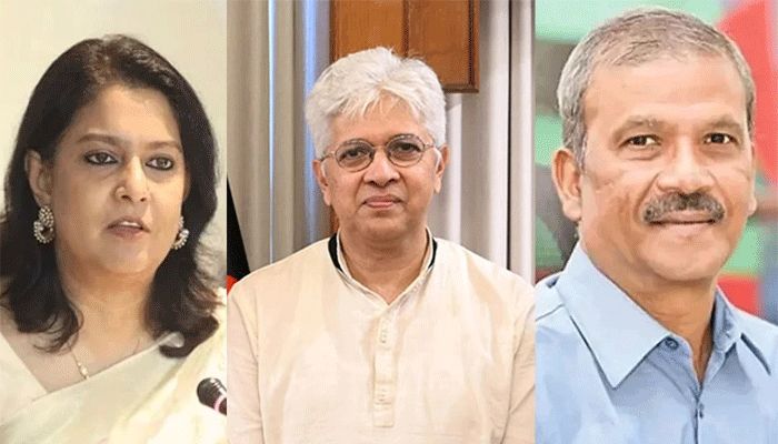 দুই উপদেষ্টার দপ্তর বণ্টন তিন উপদেষ্টার মাঝে