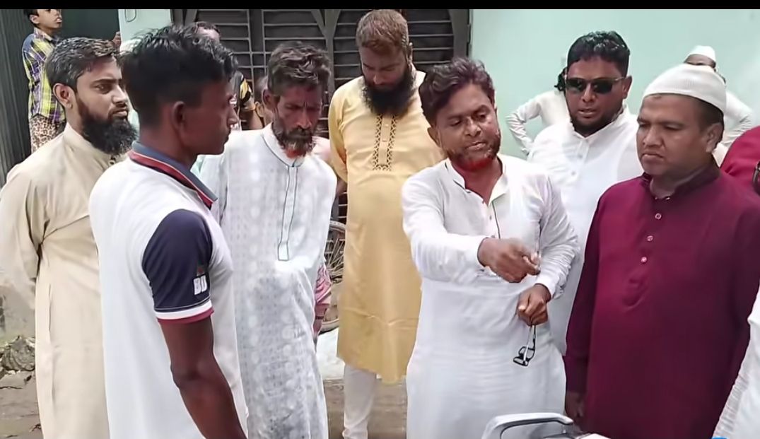 ভবেরচরে মাদক ব্যবসায়ির বাড়িতে  যুবদলের অভিযান