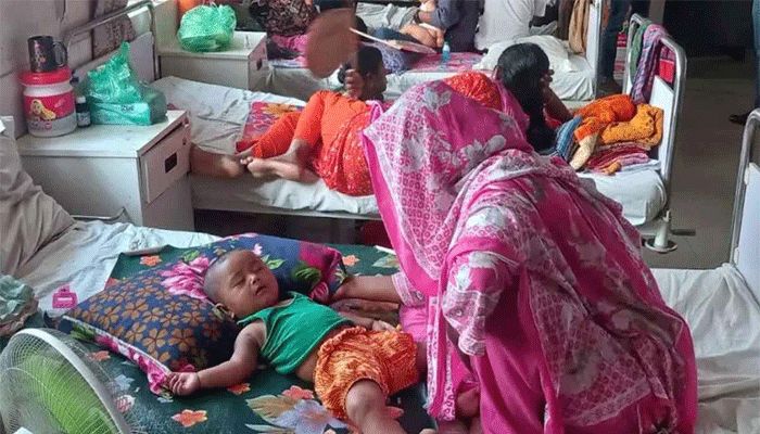 হামের উপসর্গ নিয়ে আরও ৭ শিশুর মৃত্যু