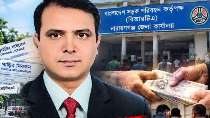 ঘুষ ছাড়া মেলে না সেবা নারায়ণগঞ্জ বিআরটিএতে দালালচক্রের দৌরাত্ম্যের অভিযোগ