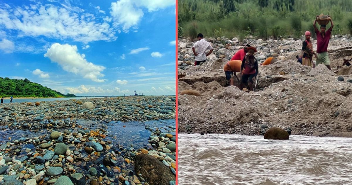 যে যার মতো লুটে নিচ্ছে ‘সাদা পাথর’
