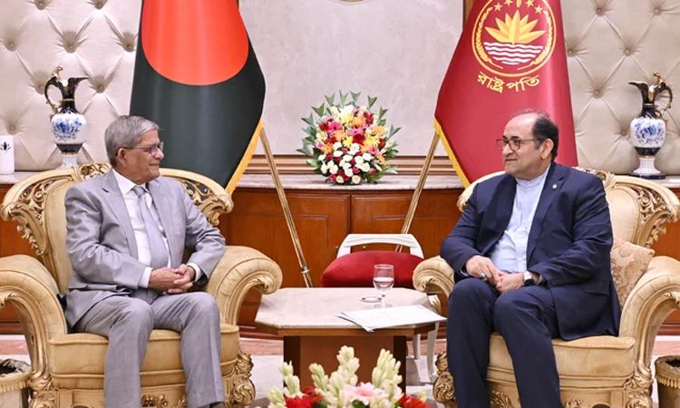 রাষ্ট্রপতির সঙ্গে ইরানের রাষ্ট্রদূতের সৌজন্য সাক্ষাৎ