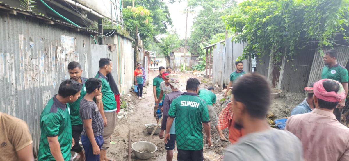বড়ইকান্দি ভাটেরচর গ্রামে রাস্তাঘাটের বেহাল দশা