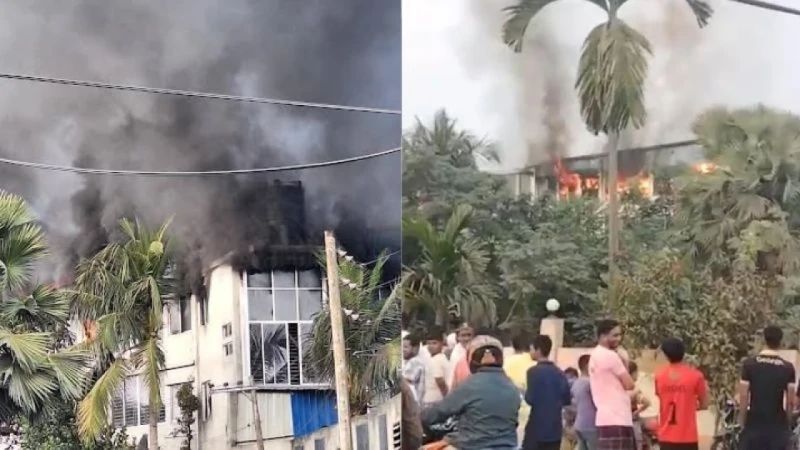 গাজীপুরে প্যাকেজিং কারখানার আগুন নিয়ন্ত্রণে