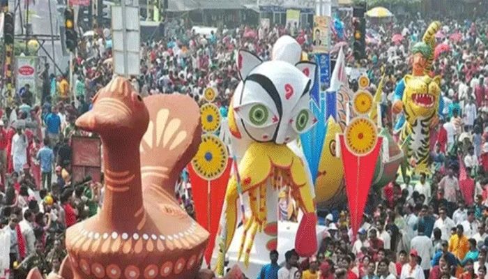 ঢাবি’র বর্ষবরণ বৈশাখী শোভাযাত্রা সকাল ৯টায় শুরু