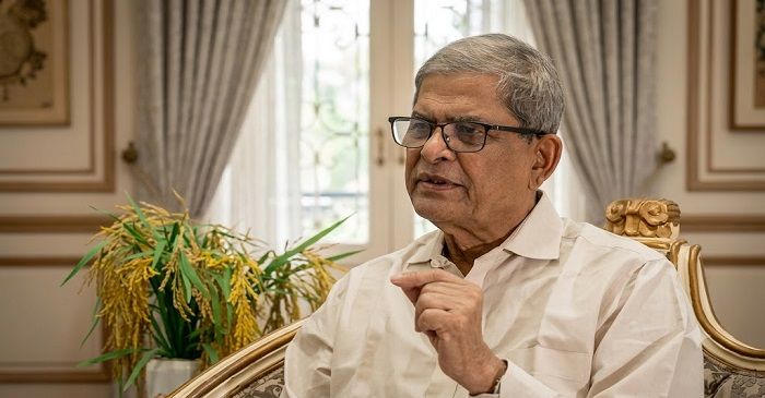 রাষ্ট্রপতি পদে বিএনপির প্রার্থী মির্জা ফখরুল ইসলাম