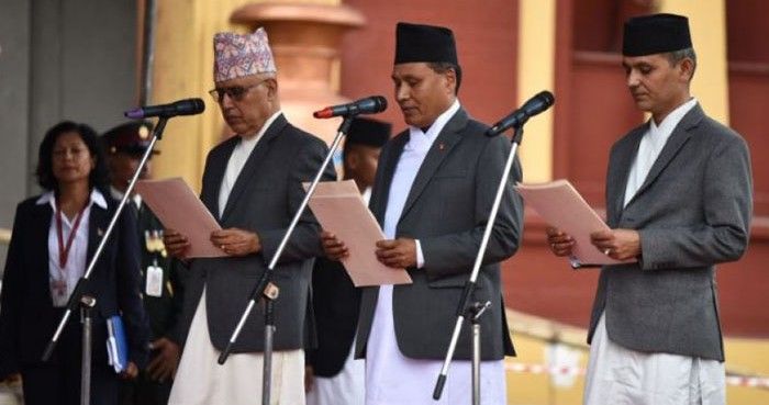 নেপালে শপথ নিলেন অন্তর্বর্তীকালীন সরকারের তিন মন্ত্রী