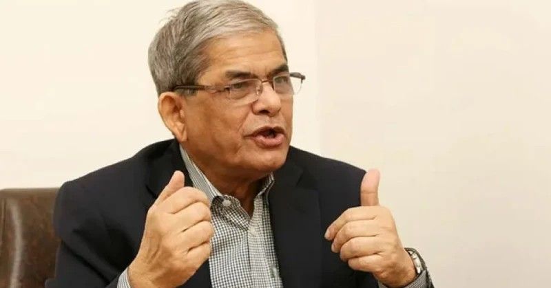 ফখরুলের নামে প্রকাশিত সাক্ষাৎকারটি মিথ্যা