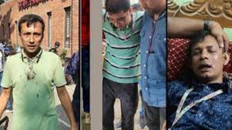 বিএনপির সমাবেশে ২৪ সাংবাদিক আহত