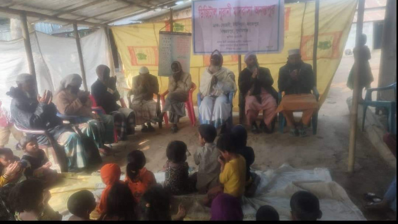 বিশ্বম্ভরপুরে বিজয়ের মাস উপলক্ষ্যে দোয়া মাহফিল অনুষ্ঠিত