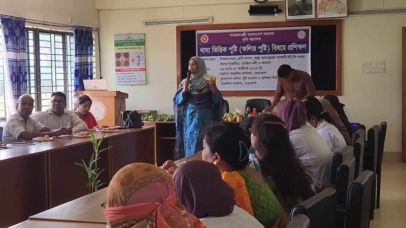 নেত্রকোনায় পুষ্টিস্তর উন্নয়নে তিনদিন ব্যাপী প্রশিক্ষণ