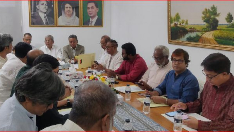 গণতন্ত্র মঞ্চের সাথে বিএনপির সংলাপ