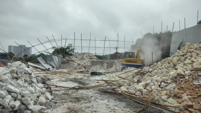 গজারিয়ায় পঞ্চম বারের মতো দুটি চুনা কারখানা গুঁড়িয়ে দিল তিতাস