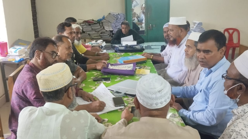 গজারিয়ায় মাধ্যমিক শিক্ষক কল্যাণ সমিতির সভা অনুষ্ঠিত