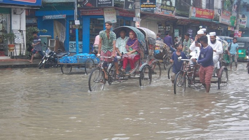সিলেটে আবারও বন্যা