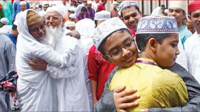 সৌদির সঙ্গে মিল রেখে দেশের বিভিন্ন স্থানে ঈদ উদযাপন