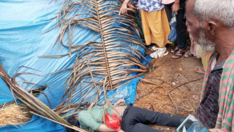 নওগাঁয় অজ্ঞাতনামা এক নারীর মৃতদেহ উদ্ধার