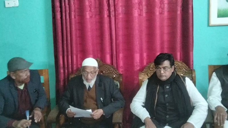 দশমিনায় প্রধানমন্ত্রীর দৃষ্টি আকর্ষণ করে  সংবাদ সম্মেলন