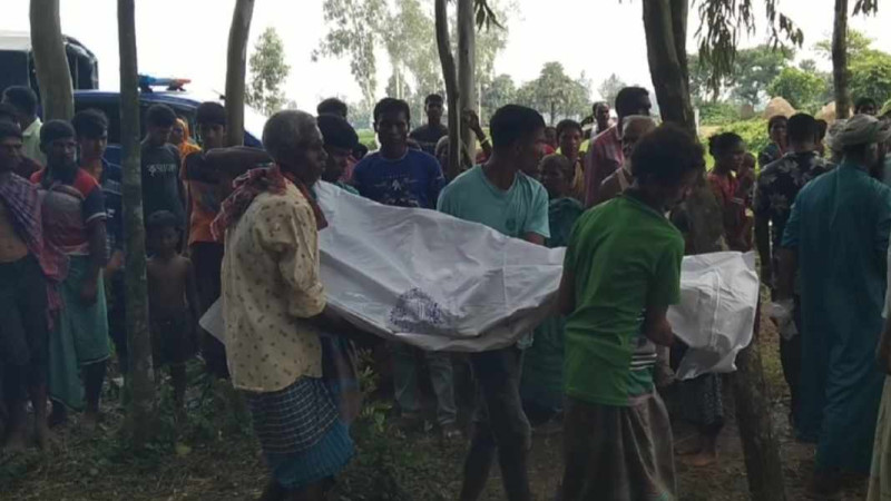 নওগাঁয় পুকুর থেকে যুবকের মৃতদেহ উদ্ধার
