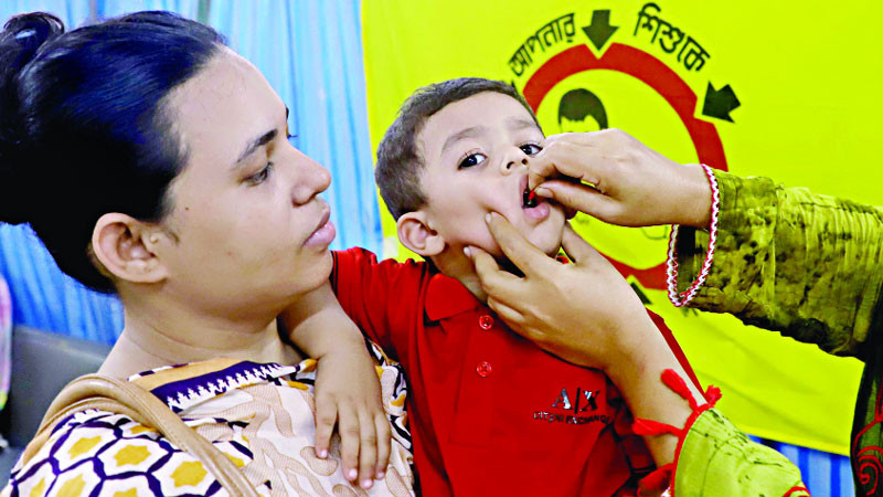 সারাদেশে চলছে ভিটামিন ‘এ’ ক্যাম্পেইন