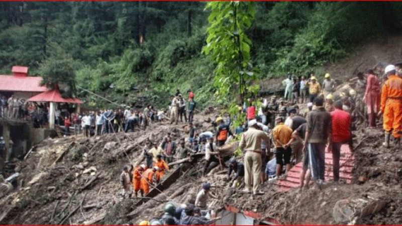 হিমাচলে বন্যা ও ভূমিধস, নিহত ৫৫