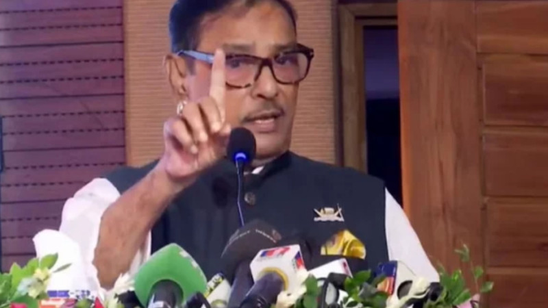 ভারত রাজনৈতিক বন্ধু, চীন উন্নয়নের বন্ধু: ওবায়দুল কাদের