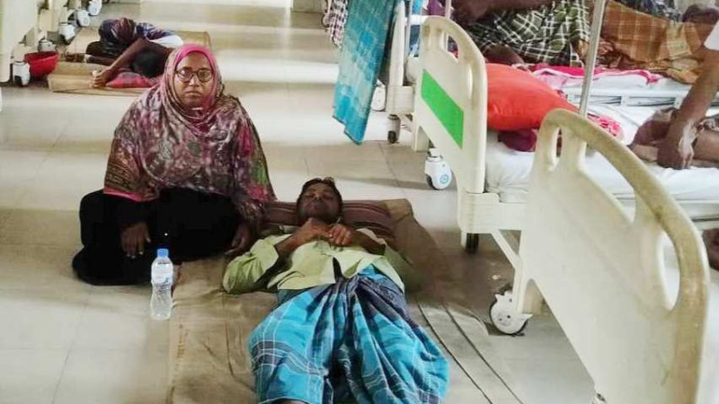 ইউনিয়ন পরিষদের মেম্বারের মারপিটে সেবা প্রত্যাশী হাসপাতালে