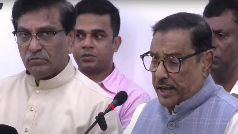 লাশের ওপর দাঁড়িয়ে ক্ষমতা দখলের স্বপ্নে বিভোর ছিল তারা : কাদের