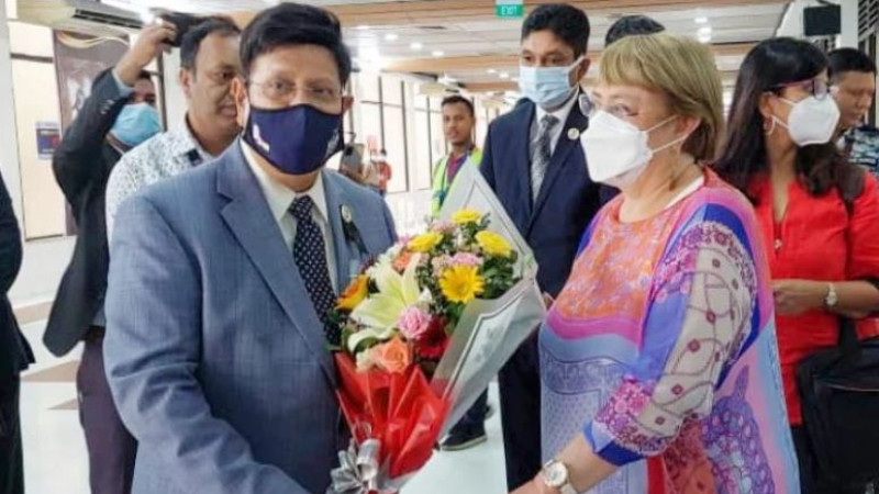 জাতিসংঘের মানবাধিকার হাই কমিশনার ঢাকায় পৌঁছেছেন
