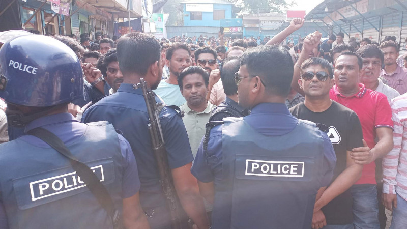রাজবাড়ীতে আ,লীগ ও বিএনপির পাল্টাপাল্টি সমাবেশ
